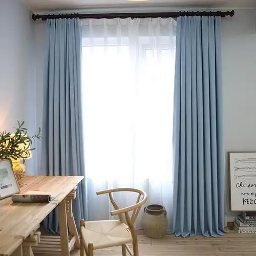 头一次见客厅窗帘装的这么漂亮,浪漫又省钱,等买房了我也这样装