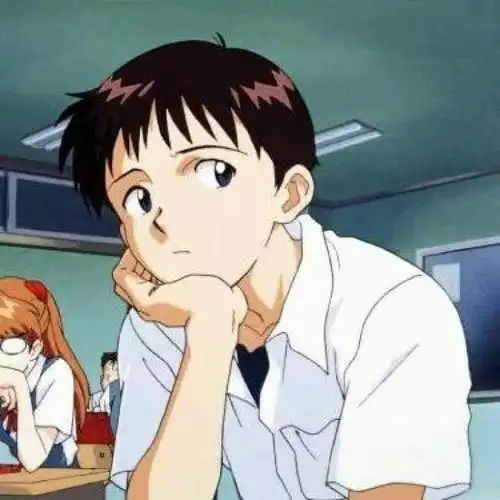 除夕夜快乐#动漫男头# 碇真嗣