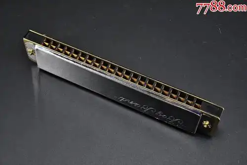 (p8791)日本原装《boyband》原盒口琴一把21孔复音口琴