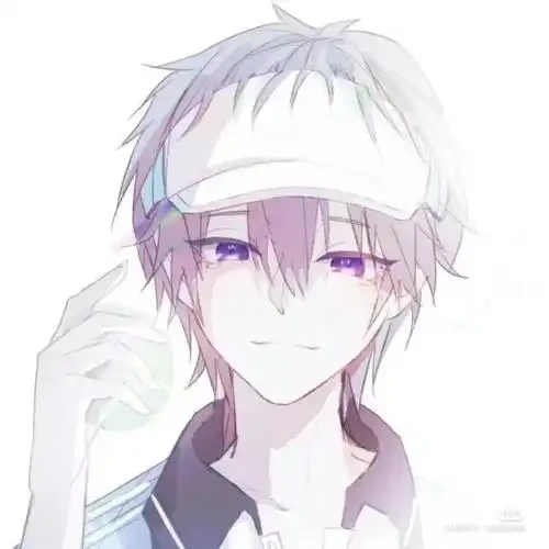 出单:白发紫眸少年-佩琪头像铺-话本小说网