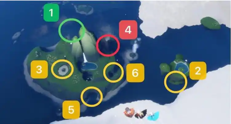 光遇云野隐藏地图全部先祖位置在哪里