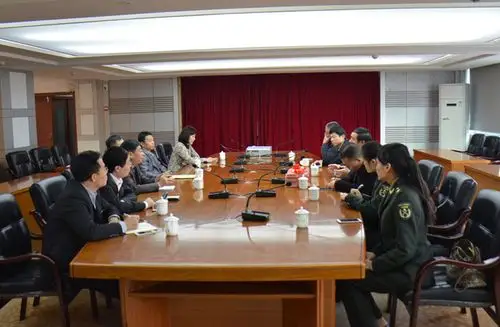 古田会议纪念馆馆长曾汉辉副馆长洪武子一行到我校商谈深化校馆合作