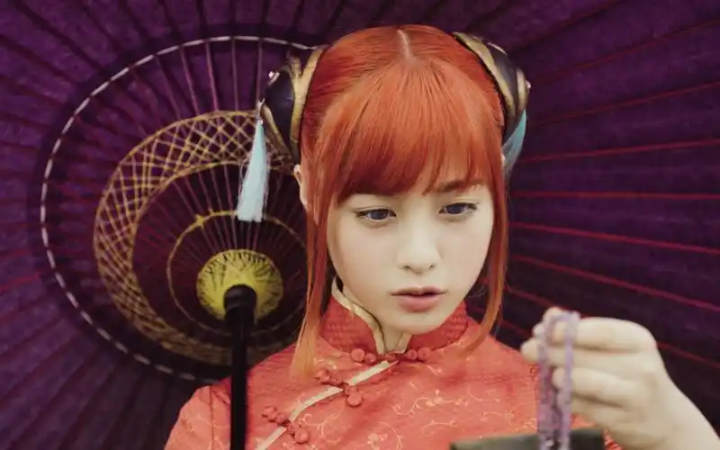 别的漫改毁原著,银魂的漫改毁演员,美女桥本环奈神乐故意扮丑