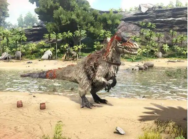 steam生存游戏排行榜,《方舟生存进化》羽暴龙技能太强悍