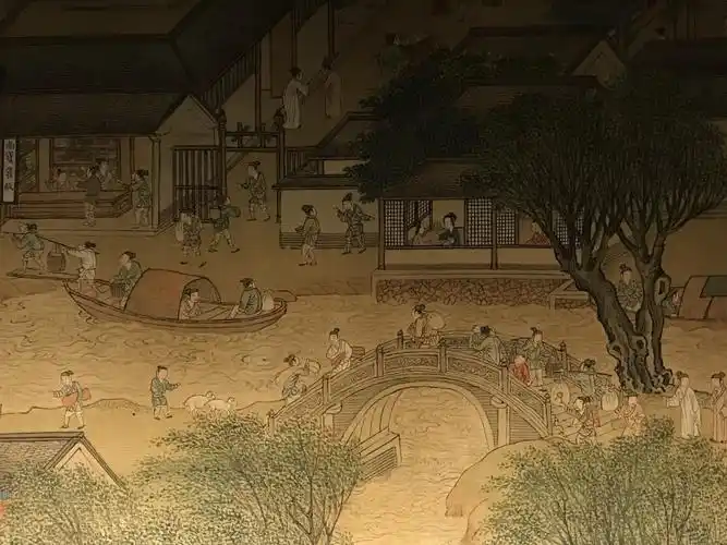 仇英的清明上河图