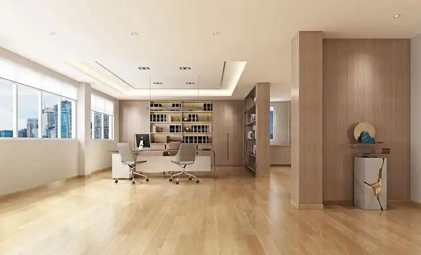 现代风总经理办公室效果图