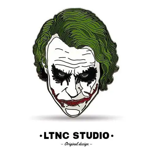 希斯莱杰小丑漫画头像 - 蜡笔小新卡通头像!