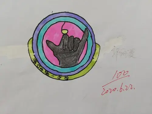 初一(6)班美术作业:色彩,标志 优秀作品展