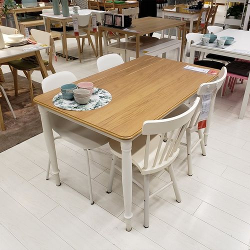 国内宜家丹德立餐桌欧式现代简约轻奢家用小户型ikea家具代购