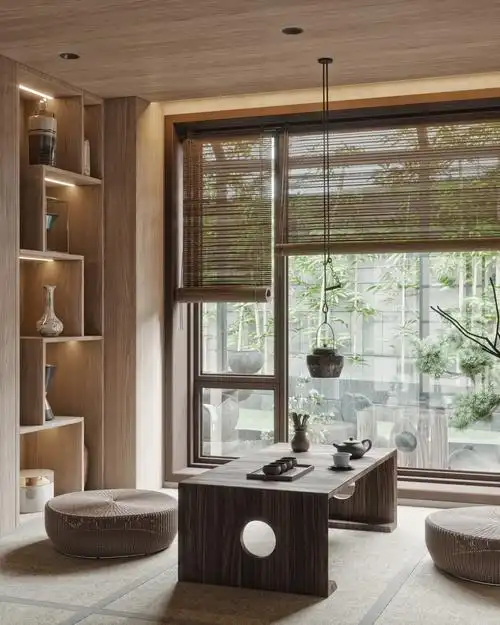 茶室效果图_效果图区_室内设计联盟 - powered by discuz!