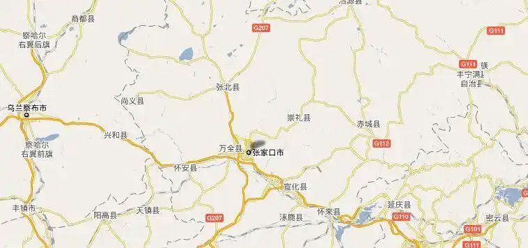 张家口的具体位置?