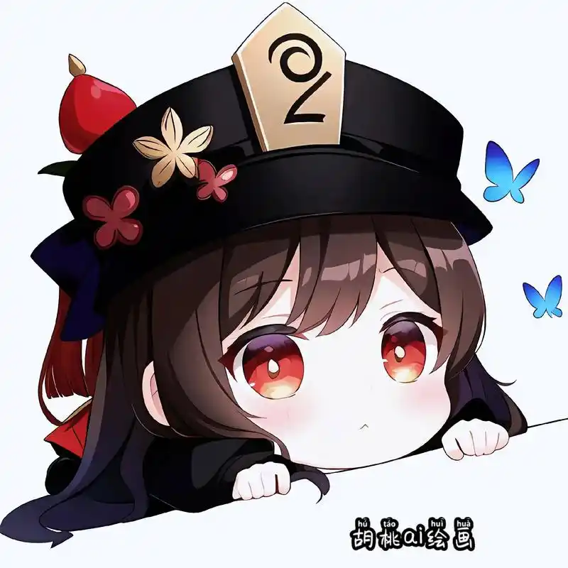 可爱胡桃ai头像#原神 #头像#胡桃#动漫#二次元 - 抖音