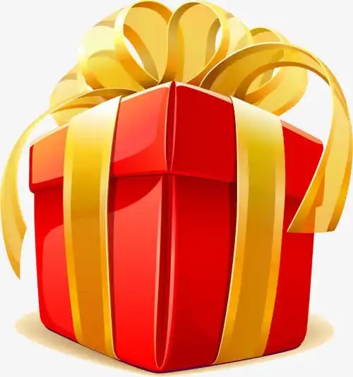 扁平手绘风格合成礼盒包装免抠素材免费下载_觅元素51yuansu.com