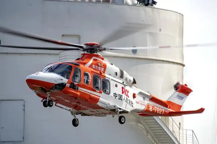 直升机救援演练