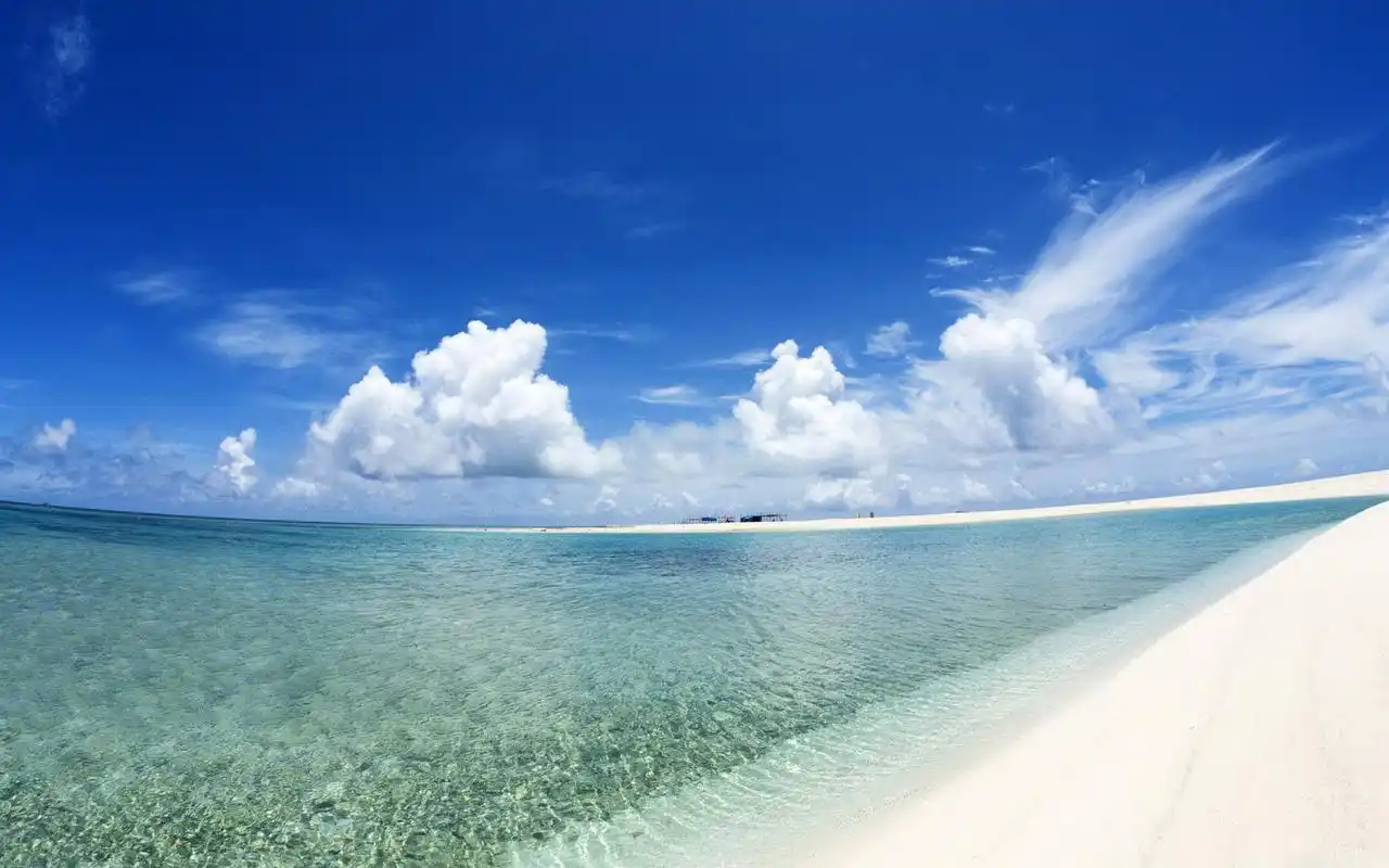 唯美夏威夷海滩高清桌面壁纸-风景壁纸-手机壁纸下载-美桌网