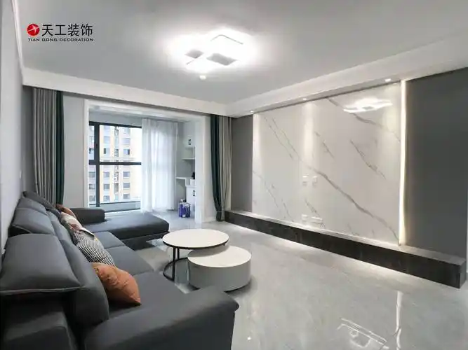 建业· 壹号城邦,实景效果图_客厅_装修_卧室