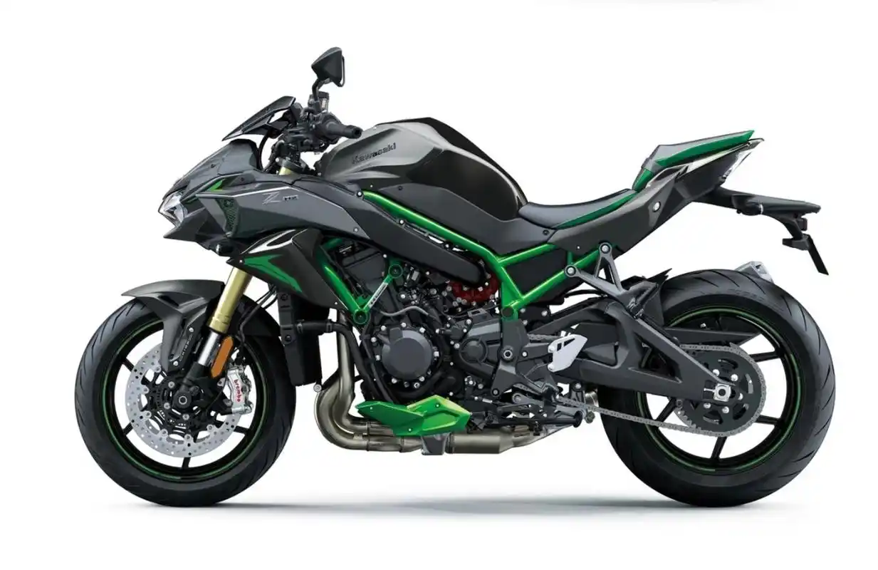 2024款川崎新车,z h2/se 地表最猛街车来袭! #摩托车