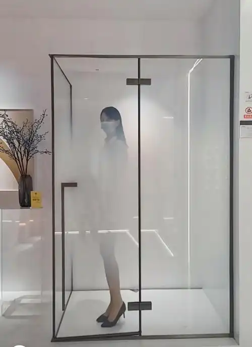 浴室玻璃隔断(浴室玻璃隔断安装图)