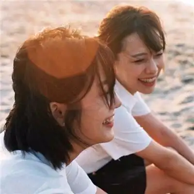 高级感港风闺蜜头像图片