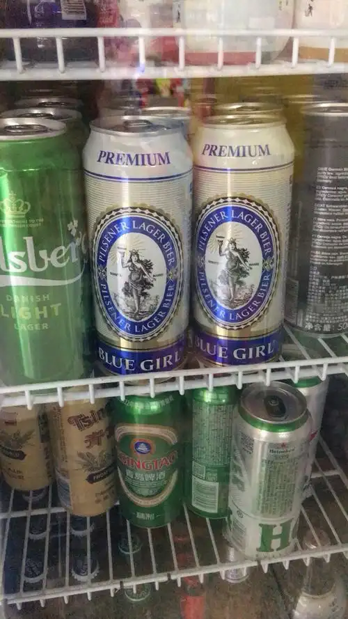 bluegirl/蓝妹啤酒德国工艺进口啤酒 500ml*12听 整箱装晒单图