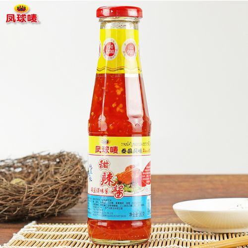 凤球唛泰式泰国闽南网红即食虾沾一滴甜辣酱低脂手抓饼