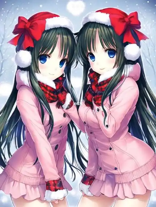 易次元ai绘图双胞胎