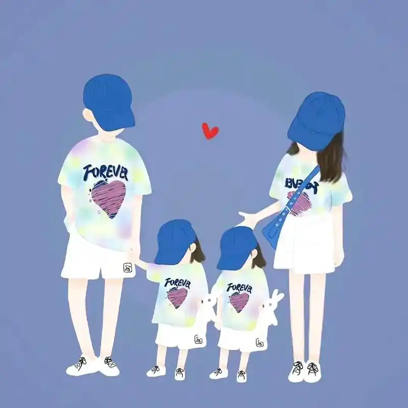 一家四口头像#两个女儿  嘻嘻,只有经历过的人才会懂 在变 - 抖音