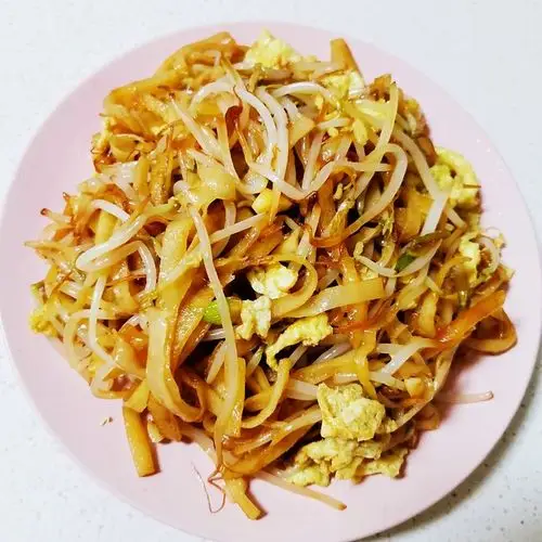 炒饼#豆芽鸡蛋的做法