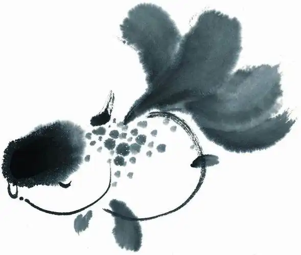 【转载】水墨画·鱼儿