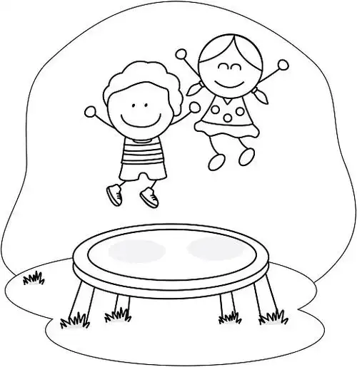 蹦床图片_蹦床高清图片_全景视觉