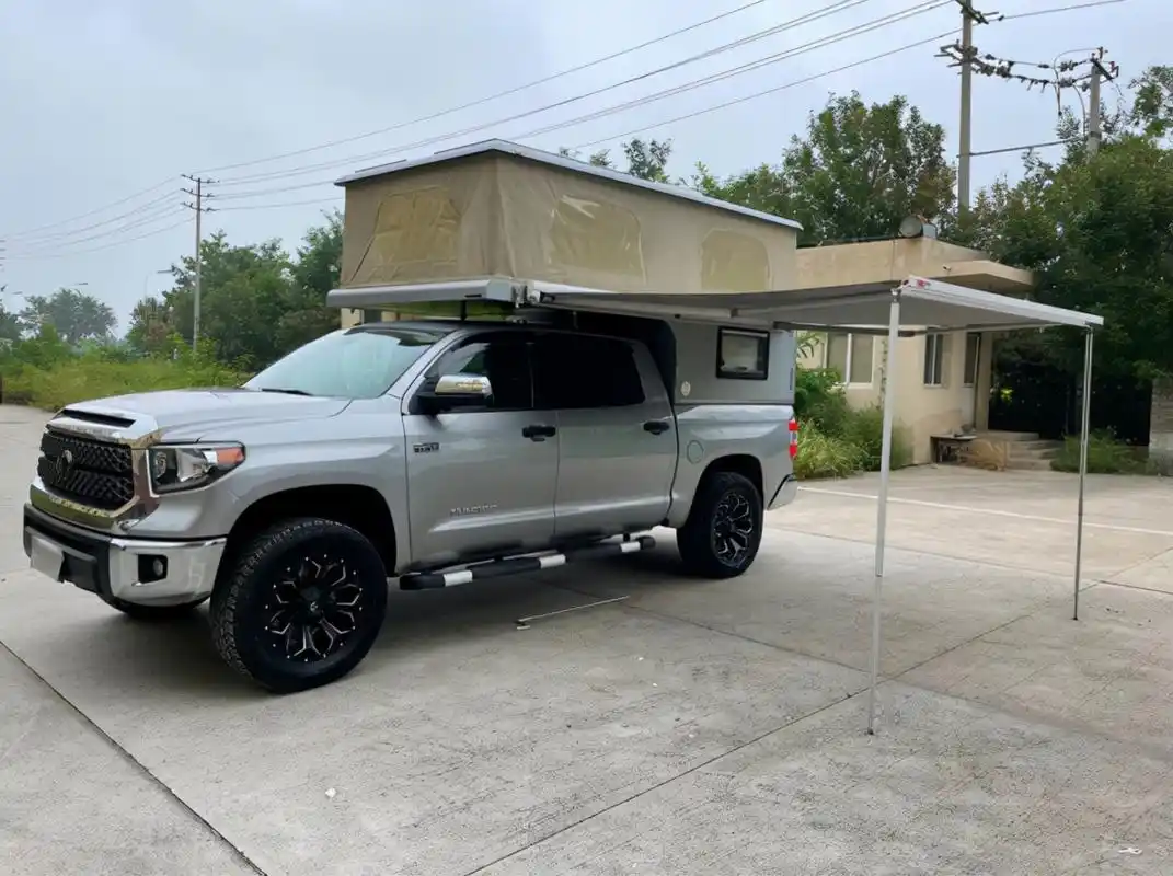 小伙花55万买辆丰田坦途,又拿10万改成房车,衣食住行全都满足