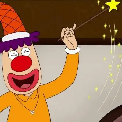 高清超萌的小丑动漫可爱头像图片