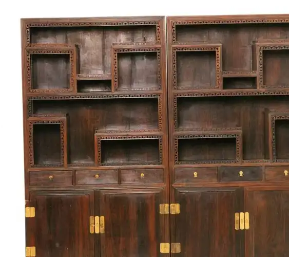 70多款博古架详细设计图纸(附部份详细下料清单),cad格式