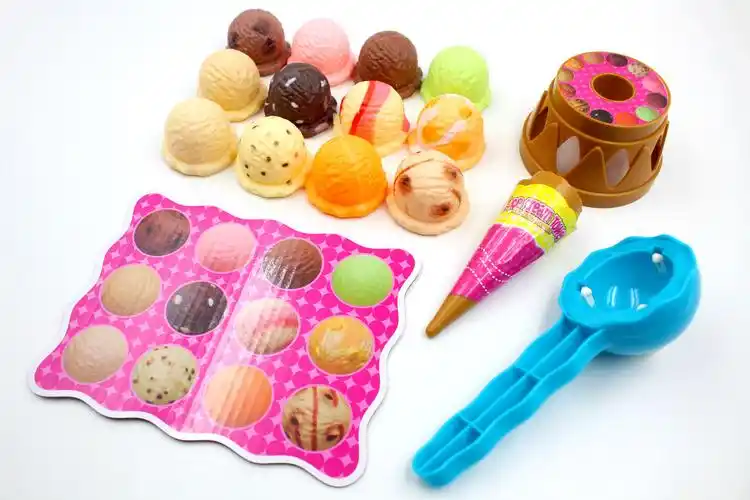 跨境桌游冰淇淋叠叠高冰激凌叠叠乐聚会桌面互动亲子游戏益智玩具