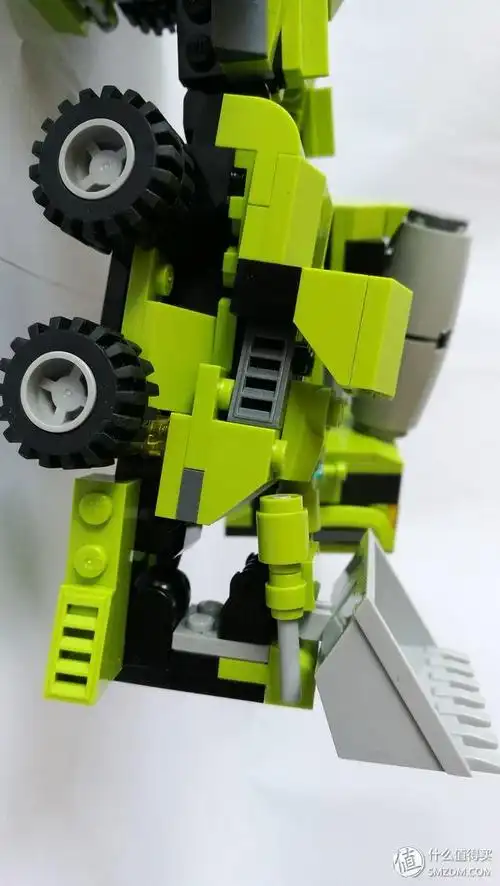 国产乐高积木mod篇二变形金刚大力神用料星钻82204工程车八合一