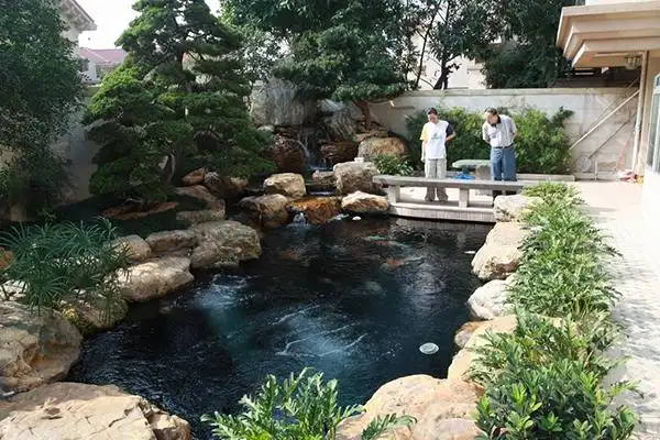 庭院假山图片欣赏