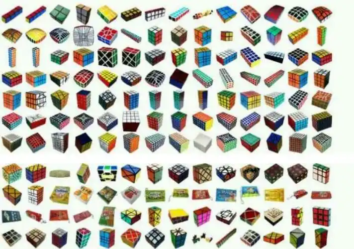 涵盖种类更广:异形魔方(常见的金字塔,斜转,五魔,sq1)正阶魔方(二到