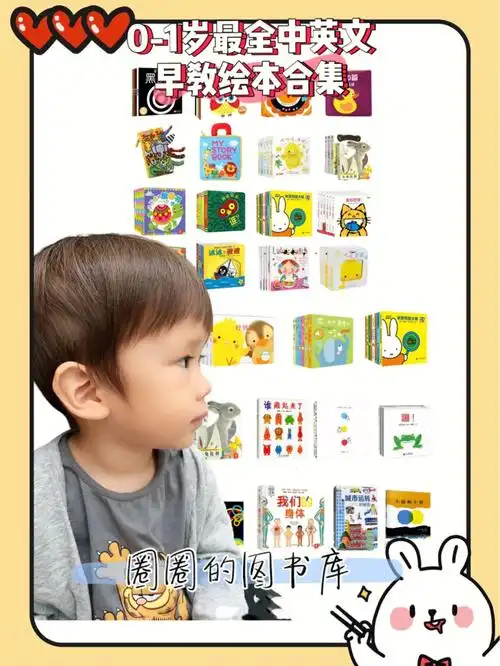 01岁宝宝启蒙绘本合集小学霸养成记