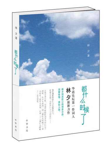 都什么时候了 华语乐坛第1作词人林夕新力作林夕别具匠心的禅意小品