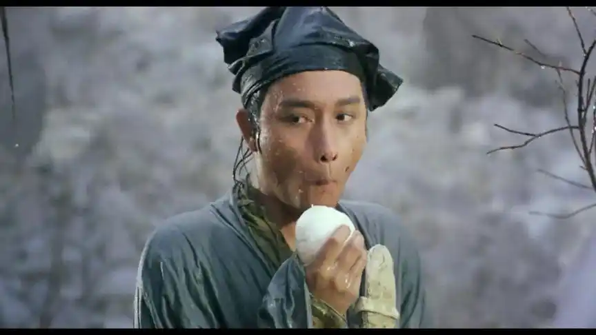 倩女幽魂:宁采臣的出场,馒头好好吃.