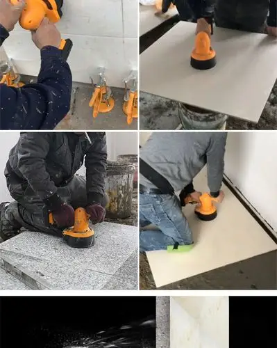 美国雷亚瓷砖平铺机电动贴砖机贴瓷砖神器地砖全自动铺贴瓦工工具