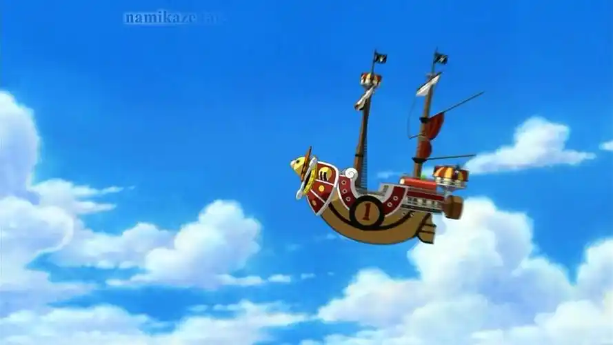 飞行 海贼王 桑尼号 - 堆糖,美图壁纸兴趣社区