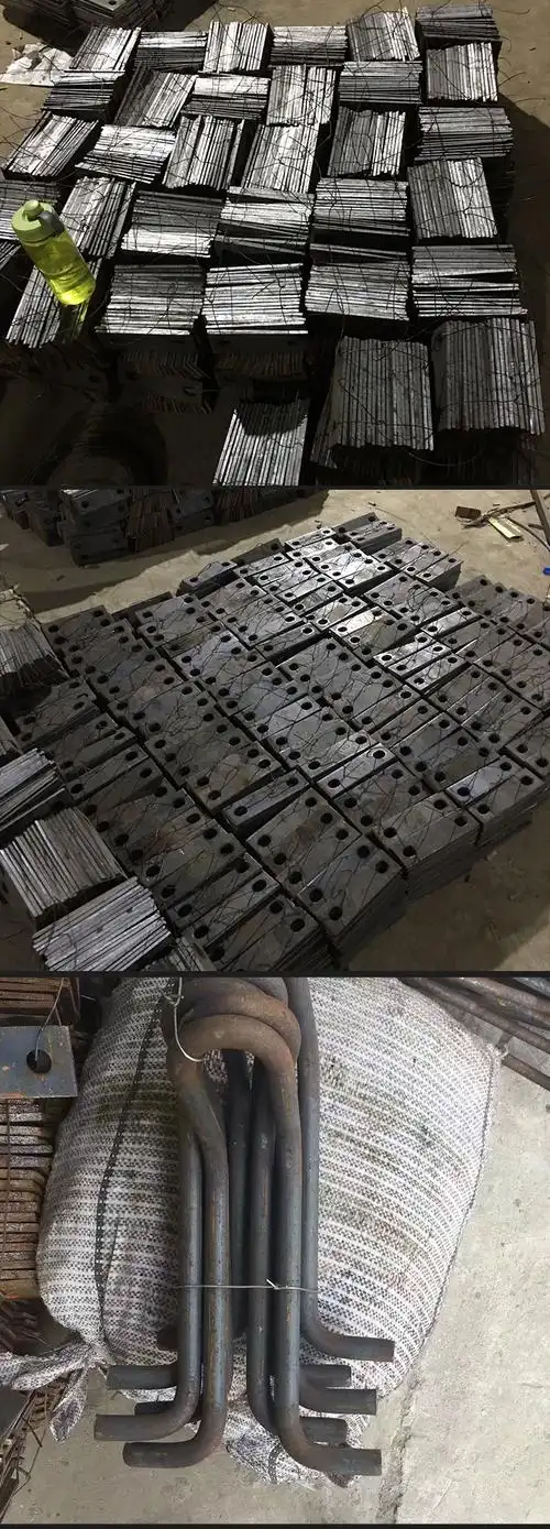 定制定制工字钢悬挑预埋u型丝预埋件 u型螺栓 u形地脚螺栓吊环异形件