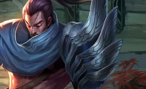 lol:英雄联盟亚索原画过程图,作者是国人画师潘诚伟