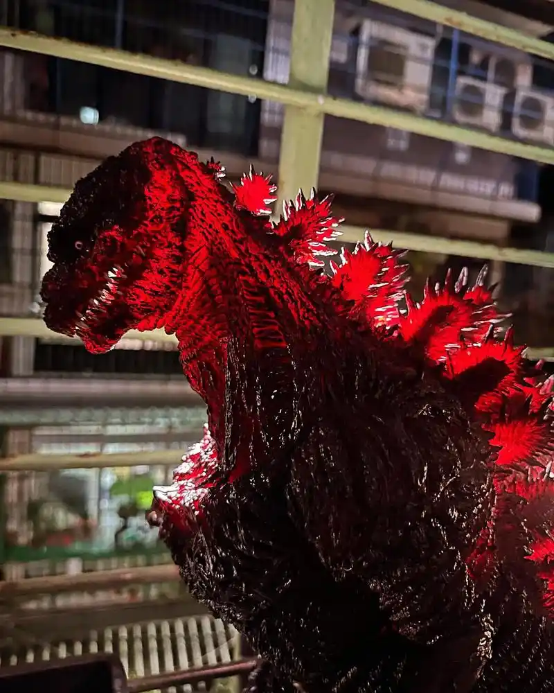 新哥斯拉/真哥斯拉第四形态镰仓上陆返图.原型师ezhobi林 - 抖音