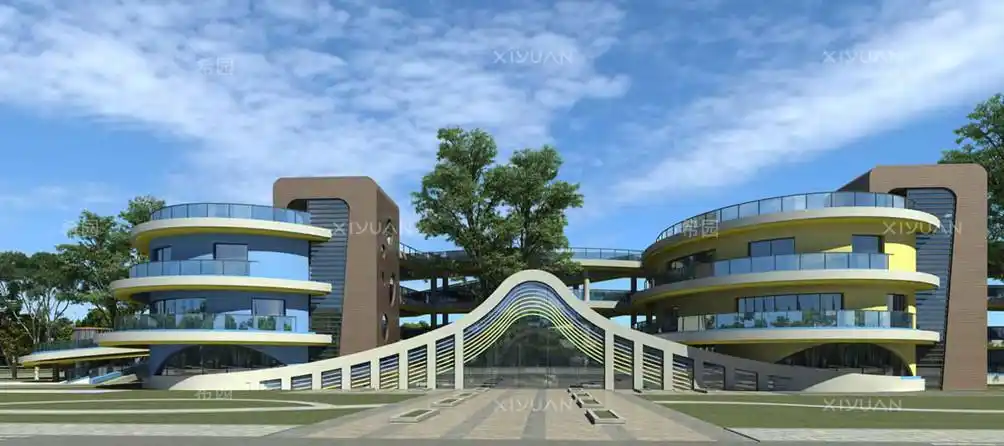 幼儿园建筑立面设计