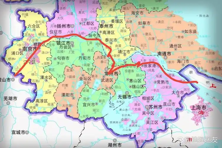 长江对江苏有多重要,打开地图,江苏省内经济最发达地区就是位于长江