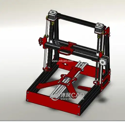 3d打印机机械结构设计模型