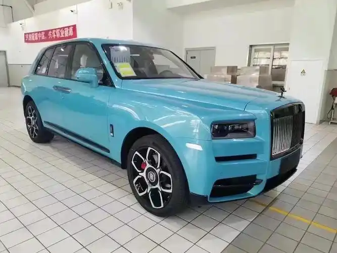 中规劳斯莱斯-库里南bb版绿松石/双拼内饰国六b全国上牌