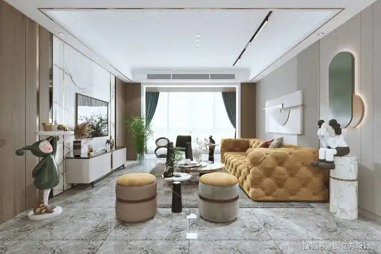 现代客厅装修效果图,太吸引眼球了!